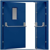 फायर रेटेड बुलिंग कॉमर्सिकल बाहरी धक्का दरवाजे